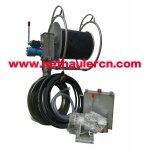 Single wheel fishing net hauler vertical model